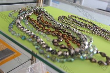پلاستیک ماشین آلات آبکاری PVD / Beads Glass Beads / تجهیزات پوشش کف PVD تزئینی نقره ای تیره