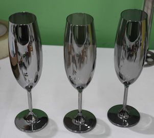 پوشش های خلاء شیشه ای کریستالی ، کف شیشه ای ، روکش رنگی رنگین کمان شیشه ای PVD شیشه ای