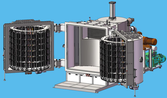 RT1600-NCVM دستگاه پوشش تبخیری خلاء PVD ایندیوم - متالایزر خلاء غیر رسانا، در