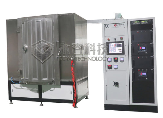 قیمت خوب Mirror Mirrors PVD Magnetron Sputtering Machine، DC Sputtering Vacuum Unbal متوازن کارخانه آنلاین