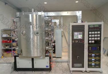 قیمت خوب دستگاه روکش خلاء بالا قوس ، دستگاه جارو برقی کارد و چنگال فلزی ، دستگاه پوشش چند طلایی TiN طلایی آنلاین
