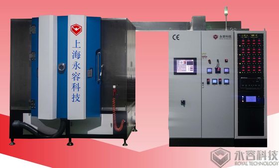 قیمت خوب دستگاه پوشش کف شیشه PVD ، دستگاه آبکاری خلاء PVD کریستال آنلاین