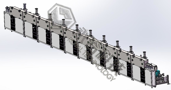 قیمت خوب چند اتاق رول به رول سیستم سپتر کردن مغناطیس مستمر آنلاین