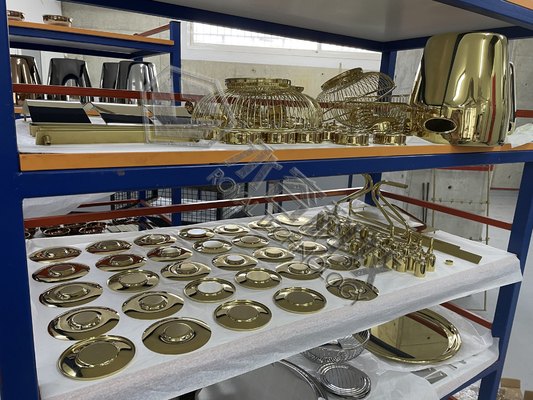 ZrN زرکونیوم نیترید PVD ماشین پوشش طلا قوس کاتدی برای ZrN