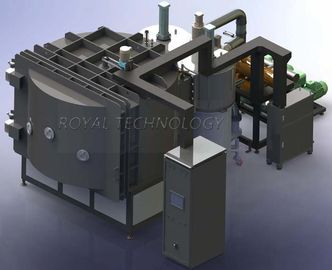 تجهیزات فلزی سازی سه بعدی اکریلیک وکیوم در تجهیزات انبار فلزی خلاء آرم آرم