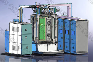 دستگاه آبکاری مس PVD اکسید آلومینیوم ، آبکاری مس PVD روی ورقهای سرامیکی ، سیستم رسوب مس