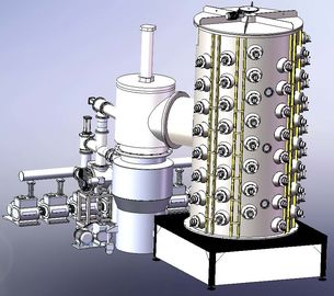 قیمت خوب مبلمان TiN ماشین آلات پوشش طلا، عمودی اندازه بزرگ PVD ماشینکاری قوس الکتریکی، مبلمان SS PVD تجهیزات پوشش آنلاین
