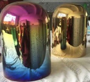 قیمت خوب خدمات پوشش PVD روی دارنده شمع شیشه ای ، روکش های تزئینی شیشه ای توسط PVD Plating آنلاین