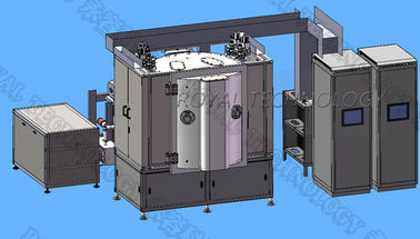 CE Certified PVD Arc Evaporation System، Gold Plated Gold Plating، Zamak PVD TiN Coating Machine