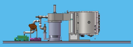 RT1600-NCVM دستگاه پوشش تبخیری خلاء PVD ایندیوم - متالایزر خلاء غیر رسانا، در