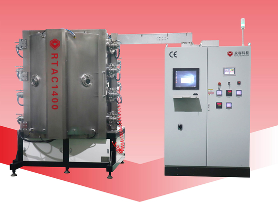 دستگاه پوشش رنگ طلا TiN دو طرفه، دستگاه PVD Ion Plating