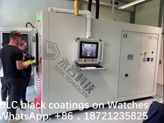 پوشش سیاه PVD DLC بر روی ساعت ها